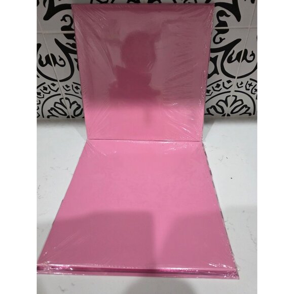 Victoria’s Secret 10in Gift Box Tissue Pink Stripe sealed new in pack 2 vintage - Picture 5 of 6